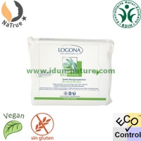 Toallitas limpiadoras Rosas y Aloe Bio LOGONA